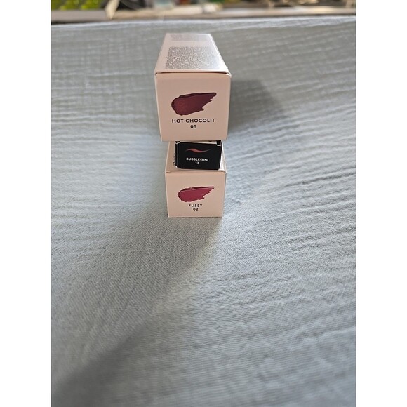 Fenty Beauty Lip Gloss And Liner Set Fu$$y Hot Chocolit And Bubble-tini Liner - Picture 2 of 3